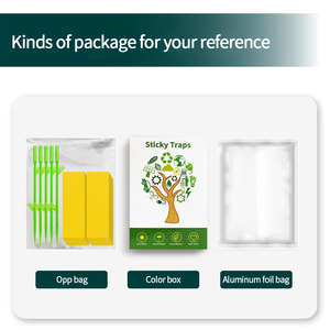Pièges collants jaunes pour moucherons, pour plantes d'intérieur et d'extérieur - Product Image 5