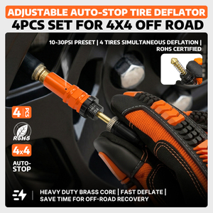 Kit Universal Ajustable para Desinflar Neumáticos, Herramienta Automática de Desinflado de 10-30 PSI para Vehículos Todoterreno en Lodo y Arena - Product Image 4