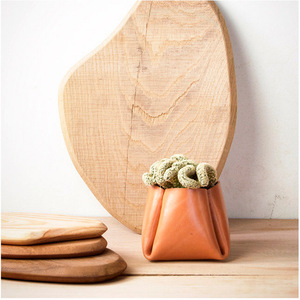 Macetas de cuero para arte de jardín y decoración de plantas, cestas de almacenamiento de plantas para escritorio y portalápices, personalizables. - Product Image 3