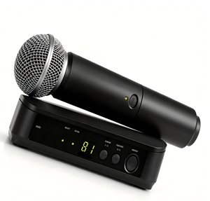 Shure BLX24/SM58 Wireless Handheld <b>Microphone</b> System UHF Professional Vocal Mic for Stage Karaoke Live Performance Second Hand - Product Image 4