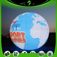 Ballon gonflable personnalisé en forme de dessin animé sur glace, décoration d'événement durable pour spectacle familial