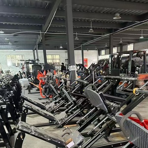 <span class=keywords><strong>Presse</strong></span> à jambes en acier commercial - 45 °   Équipement de musculation robuste pour squats et pédales inversées - Product Image 3