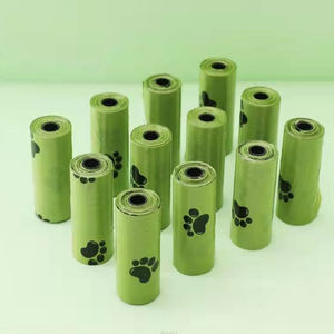 Sacs à déjections canines biodégradables et compostables en amidon de maïs, 3/4/6/8 rouleaux, parfumés ou non parfumés, sacs écologiques pour déchets d'animaux - Product Image 4