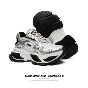 2026 Baskets de luxe de créateur rétro <span class=keywords><strong>pour</strong></span> hommes et femmes, chaussures décontractées de tennis et de skateboard, respirantes, en cuir véritable, tendance mode - Product Image 3