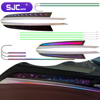 Accessoires de voiture SJC, décoration intérieure pour BMW X5/X6 E70/E71 2008-2013, systèmes d'éclairage automobile, éclairage ambiant LED 12V pour voiture