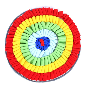 Alfombra olfativa para mascotas, tapete de juego para perros pequeños, juguete de rompecabezas, entrenamiento de olfato, almohadilla de forrajeo, comedero lento - Product Image 4