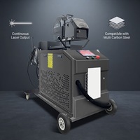 Machine de soudage laser à refroidissement par eau 4 en 1 à sortie continue, équipement de traitement multifonctionnel pour la fabrication industrielle des métaux