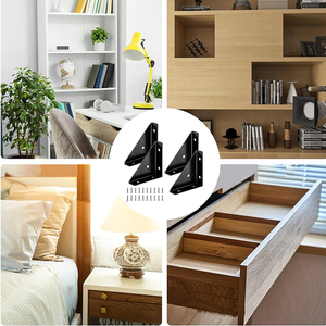 Multi-functional Right-Angle Fixator Thickened Stainless Steel Wall Cabinet Reinforcement Accessory Sheet Metal Fabrication - Product Image 2