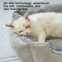 Lit pour chien en mousse à mémoire de forme orthopédique, housse amovible lavable pour les races de grande taille, pour dormir en intérieur
