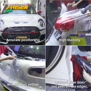 Película Protectora <span class=keywords><strong>de</strong></span> Pintura para Automóviles TPU PPF <span class=keywords><strong>de</strong></span> Alta Calidad, Autoregenerable, Resistente a Arañazos, Transparente y Duradera, para Cubrir Todo el Vehículo - Product Image 2