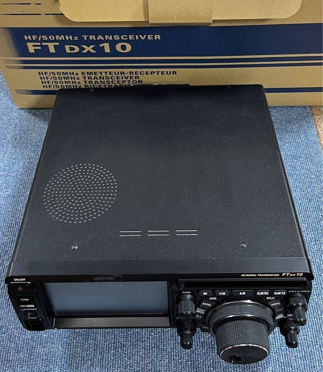 YAESU FTdx10 HF/50MHzトランシーバー100W Yaesu FTDX-10 HF/50MHz 100-Channel 100W Ham Radio Transceiver for