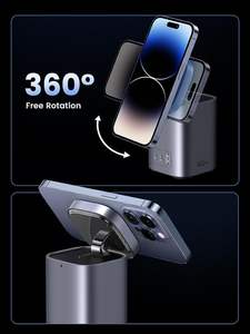 UGREEN Soporte de <span class=keywords><strong>Cargador</strong></span> Nexode 100W USB C <span class=keywords><strong>Cargador</strong></span> 4 en 1 con Estación de Carga Rápida Inalámbrica de 15W para <span class=keywords><strong>iPhone</strong></span> - Product Image 5