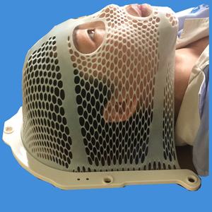 <span class=keywords><strong>Masque</strong></span> <span class=keywords><strong>de</strong></span> fixation <span class=keywords><strong>de</strong></span> la tête en thermoplastique <span class=keywords><strong>de</strong></span> type S pour la radiothérapie contre le cancer, immobilisation en radiologie, adaptable à la plaque <span class=keywords><strong>de</strong></span> base Klarity - Product Image 5