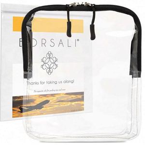 Wholesale Travel Essential PVC Transparent Organizer Bag Toiletry Bag Cosmetic <b>Storage</b> Pouch - Product Image 3