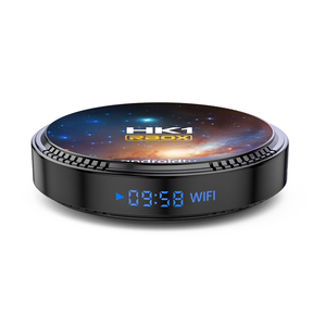 Boîtier TV 2023 ATV <span class=keywords><strong>UI</strong></span> 4 Go 32 Go Double WIFI avec télécommande vocale Android 11.0 Décodeur HK1 RBox W2T Amlogic S905W2 Boîtier intelligent - Product Image 2
