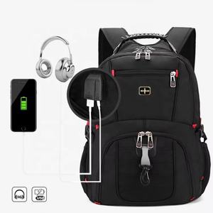 Sac à dos de voyage extra large pour ordinateur portable avec logo personnalisé, port de charge USB, imperméable, pour collège, affaires, enfants et école - Product Image 2