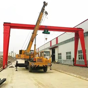 Mini trong nhà giàn cần cẩu đôi cột du lịch Lift hoist cơ chế 10m có sẵn 5 10 20 tấn động cơ động cơ mang bao gồm - Product Image 6
