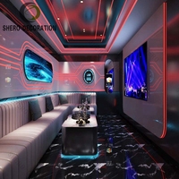 Vente en gros de bar cool discothèque KTV LED table cube en bois massif narguilé meubles de salon ensemble de boîte de nuit