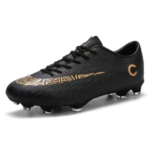 משלוח חינם חדש חיצוני כדורגל נעלי כדורגל טורף מקורי ארוך קוצים ספורט מגפי גברים מקצועי נעלי Futbol