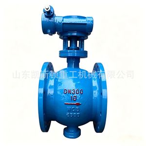 วาล์วบอลแบบเอ็กเซนทริคไฟฟ้า Keston ขนาด Dn200 สำหรับควบคุมสารละลายแบบเม็ดในท่อเคมีและโลหะวิทยา - Product Image 4