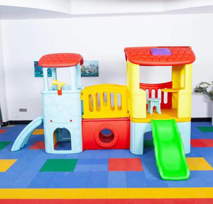 <span class=keywords><strong>Casa</strong></span> de Juegos de Plástico para Niños con Tobogán de <span class=keywords><strong>Venta</strong></span> Caliente para Interiores y Uso Doméstico - Product Image 3