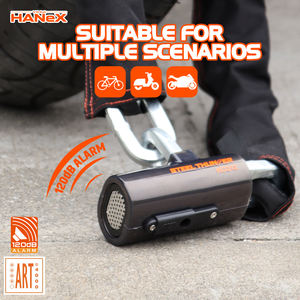 <span class=keywords><strong>Antivol</strong></span> de vélo et <span class=keywords><strong>moto</strong></span> durable et ultra-sûr 120 dB <span class=keywords><strong>avec</strong></span> <span class=keywords><strong>alarme</strong></span>, câble et clés pour extérieur - Product Image 6