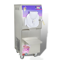 Machine à glaces artisanales italiennes à vente chaude, 48 L/H, congélateur à glaces, machine à glaces dures, congélateur continu