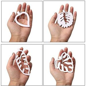 Lixsun - Juego <span class=keywords><strong>de</strong></span> 8 Cortadores <span class=keywords><strong>de</strong></span> Galletas con Forma <span class=keywords><strong>de</strong></span> Hojas <span class=keywords><strong>de</strong></span> Palma Hawaianas, Hojas <span class=keywords><strong>de</strong></span> Arce Otoñales, Hojas Tropicales, Moldes para Repostería - Product Image 6