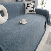 Chenille-Sofabezug Vollständige Couchabdeckung Dreisitzer-Sofa Kratzfest Ganzjahres-Universal Hochwertige Vollumhüllende Decke