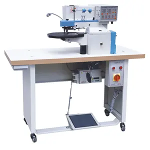 New Auto Gluing Leather Edge Shoe Upper Folding Machine for Safety Shoe Manufacturing in Footwear Industry Durable Motor Gear