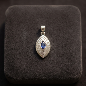 High Quality H.A. Gems Women Jewelry Best Price Rajasthan <b>Silver</b> Blue Zircon <b>Snake</b> <b>Chain</b> Luxury Pendant Necklace Fashion - Product Image 3