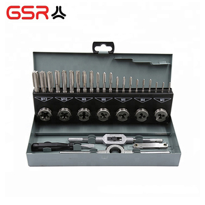 32 PCS grifo y morir mano conjunto grifo y redondo de Tapping herramientas profesional - Product Image 1
