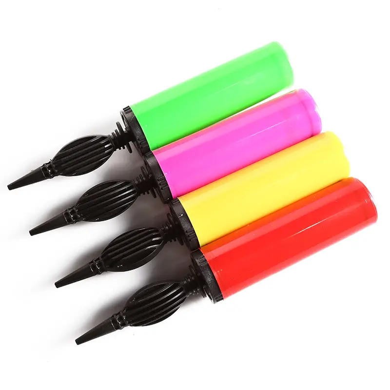 Balloon Pump Hand Held Action Plastic Inflator for Party Ballon Tool BB 