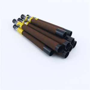 Logo Sticker Custom 98mm 109mm Glass Tipped Wraps Tubes Natural Brown <b>Rolling</b> <b>Paper</b> Cone - Product Image 1