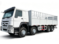 Camion porte-palans diesel SINOTRUK HOWO d'occasion, poids lourd 6x4 8x4, 371/375 CV, norme Euro 2, capacité de charge 41-50t, pour l'Afrique