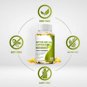 O melão amargo customizável do OEM encerra a venda quente Não-OGM & o suplemento complexo do extrato sem glúten para adultos - Product Image 2