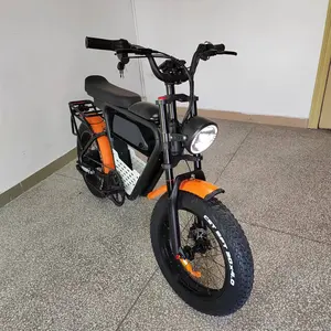 Bafang Motor 1000W 48V22Ah Korea Battery Cells Hydraulic Brake Full Suspension Fat Tire Electric Bike