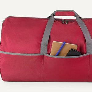 Sac de voyage polochon en polyester imperméable et isolé, style décontracté, grande capacité, fermeture éclair, prix de gros - Product Image 5