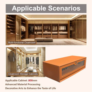 Scatola per orologi Premium in pelle e vetro temperato con blocco biometrico per impronte digitali e Touch Screen digitale - Product Image 4