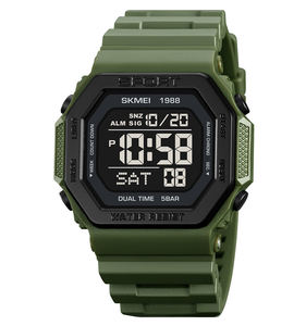 Skmei-<span class=keywords><strong>reloj</strong></span> deportivo digital para hombre, cronógrafo personalizado, hasta 50m resistente al agua, venta al por mayor de fábrica, 1988 - Product Image 1