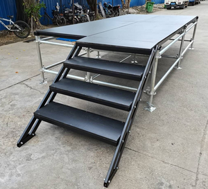 Scène métallique SGAIER, système de treillis Layher, scène événementielle en acier 4x4ft/4*8ft, treillis de scène en acier - Product Image 3