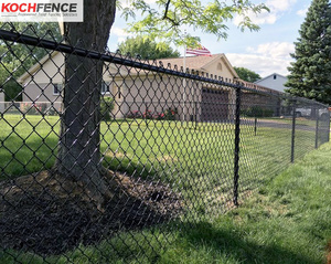 Giá Rẻ Giá PVC Tráng Hàng Rào Kim Loại Dây Lưới Bảng Điều Chỉnh Mạ Kẽm Chuỗi Liên Kết Dây Hàng Rào Từ Koch Thương Hiệu - Product Image 6