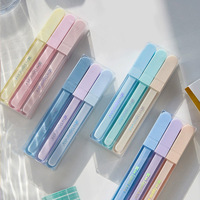 Stylo surligneur pailleté, stylo pastel mignon pour la protection des yeux, stylo couleur flash haute brillance, marqueur pour notes d'étudiant et journalisation