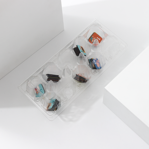 Venta directa de fábrica cajas de embalaje producto blister almacenamiento de alimentos plástico PET transparente 10 agujeros caja de embalaje de huevos - Product Image 6