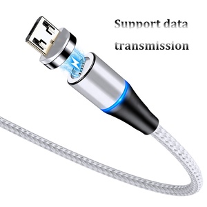 <strong>Magnetic</strong> Charging Usb Cable <strong>Data</strong> Led 360 3 in 1 Usb Cable <strong>Magnetic</strong> <strong>Suction</strong> Charging <strong>Data</strong> Cable <strong>for</strong> All Phones - Product Image 1
