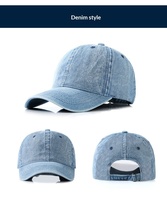 Gorra de béisbol formal de mezclilla curvada para parejas, en stock, de PVC, de 6 paneles, ajustable, unisex, con diseño Argyle, transpirable, impermeable, para primavera/verano, protección solar