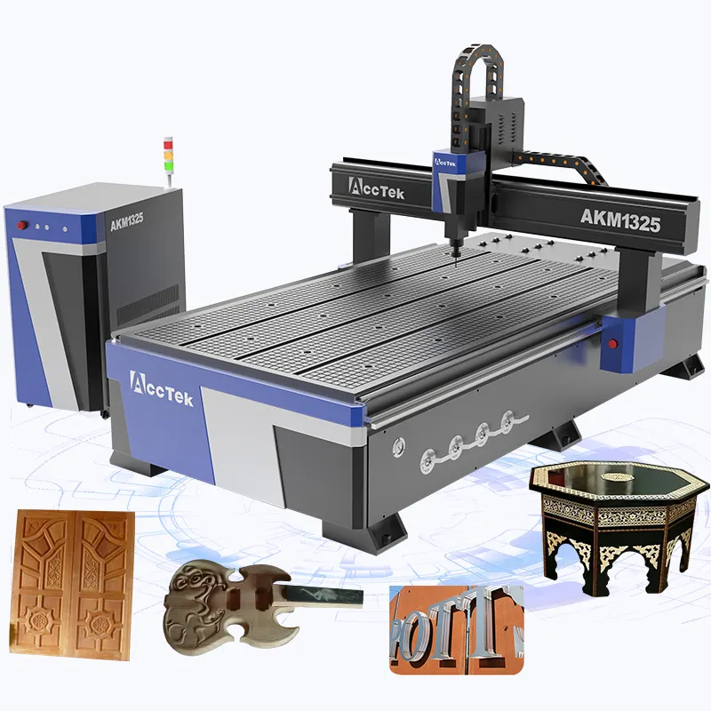 Affordable price 3d wood cnc router machine 1325 woodworking acrylic mdf engraving carving cutting router cnc machinery
