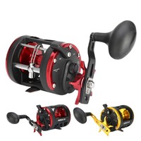 Moulinet de pêche en mer transfrontalier pour jigging et trolling, en métal, à manivelle simple, pour utilisation embarquée en rive, modèles X30/X40