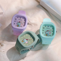 Montre créative pour enfants, montre à quartz pour femmes 2025 avec bracelet en plastique, pour élèves du primaire et du secondaire, motif éléphant mignon