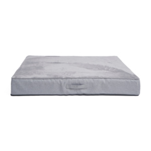 Soporte ortopédico, camas para perros de espuma viscoelástica, comodidad de felpa para todas las mascotas, patrón de Animal sólido, cama para dormir para perros de franela - Product Image 1